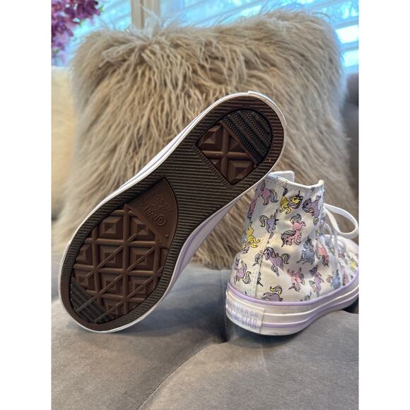 MSRP $79 Converse CTAS Hi White Women’s Size 6 (Kids 4) | SAME DAY SHIP - Picture 5 of 7